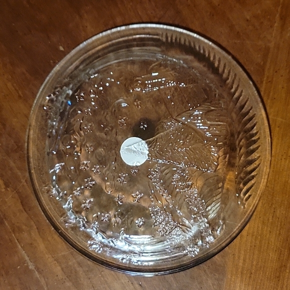 Vtg Park Avenue 7" Crystal Plate The Night Before Christmas 3127005 NIB - Picture 5 of 8